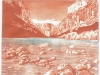 Grand Canyon Rapid - Silk Aquatint